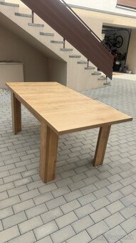 Jedálenský rozkladací stôl hemilton - 4