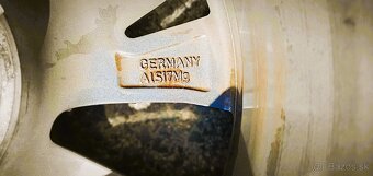 4x originál alu Peugeot + pneu Continental 205/55R16 - 4