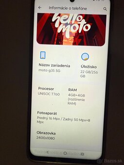 Predám Motorola g 35 5G - 4