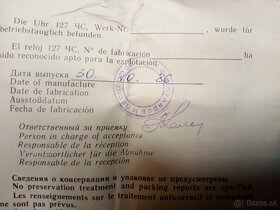 Palubné (letecké) hodiny 127 ČS - 4