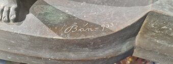 Plastika Pavol Bán 1933 signovaná RARITA - 4