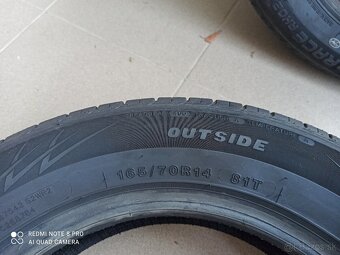 letne pneu 165/70 R14 - 4