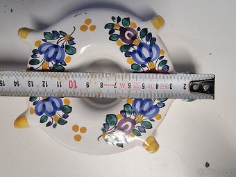 Modranská čútora+krištáľová labuť+košík - 4