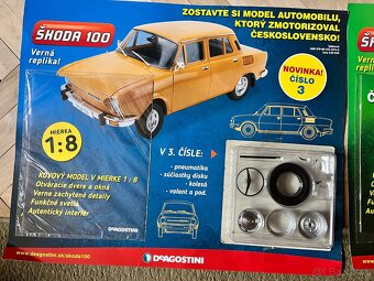 Škoda 100 1:8 diely DeAgostini - 4