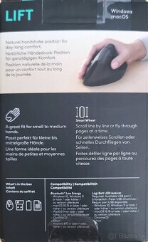 Predam mys Logitech Lift Vertical Ergonomic Mouse Graphite - 4