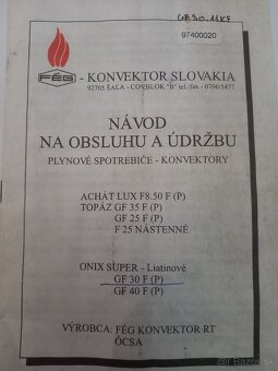 Gamatka fég liatinová,plynové topidlo - 4