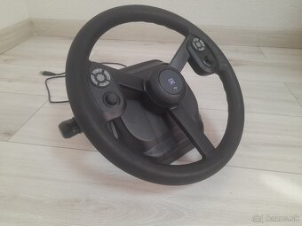 HORI Farming Simulator volant + pedále + panel (ako nové) - 4