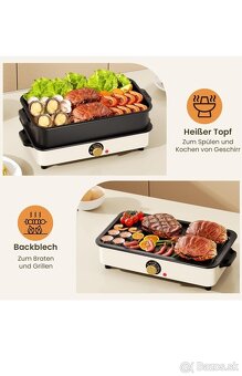 MIHOHO ELEKTRICKÝ GRIL + HORÚCI HRNIEC (HOT-POT) - 4