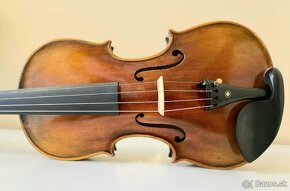 husle 4/4 model Stradivari (olejový lak) - 4