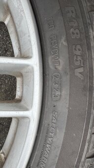 5x112 r18 + zánovné zimné pneu KUMHO - 4