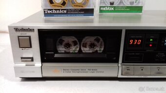 Dolby System DBX kazetovy deck TECHNICS RS-B405 vyroba JAPAN - 4