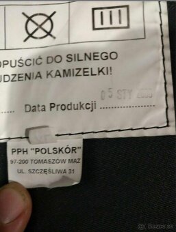 Predám balisticka vesta III.A s antišokom - 4