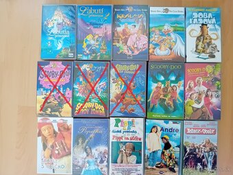 VHS filmy a rozprávky, DVD filmy a CD hudba - 4