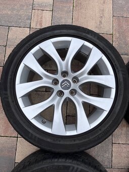 Orig. hliníkové disky Citroen R18, 5x108 - 4