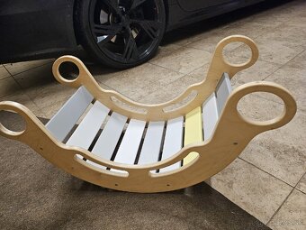 Hojdacka, gul.bazen,drevena hojdačka, el.odsavacka - 4