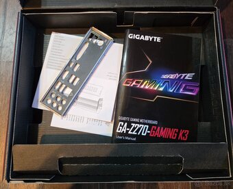 GA-Z270-Gaming K3 + CPU I7 - 7700 k - 4