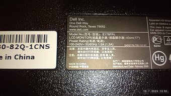 LCD monitor Dell E178FPc 17" - 4