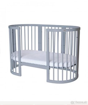 Detská rastúca postieľka + kompletná výbava - 4