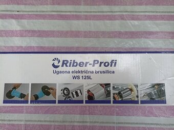 Uhlová brúska Riber profi / 125 mm / 1000W - 4