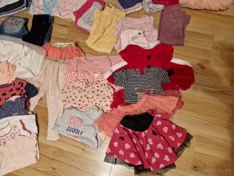Predam mix oblečenia pre dievčatko 56-92 - 4