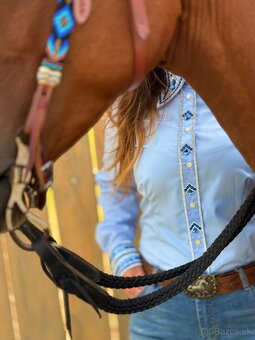 Western show blúzka XL - 4