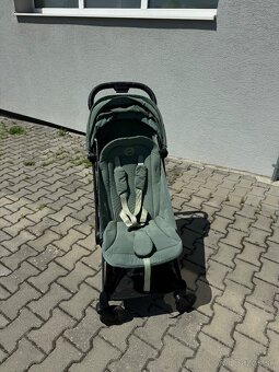 CYBEX Kočík Coya Matt Black Leaf Green Platinum - 4