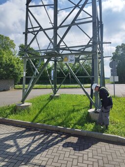 Meranie elektrických stĺpov - doplnenie partie - 4