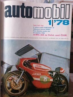 Auto mobil / zviazané kompletné ročníky1978 až 1984 / - 4