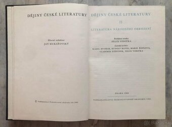 Dějiny české literatury 1-3 (komplet) - 4