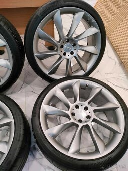 4ks alu disky orig. Lorinser 5x112 r21 + pneu - 4
