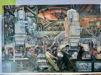 Artpiece puzzle Diego Rivera - Detroit industry 1000ks - 4