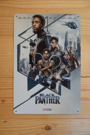 plechová cedule film Black Panther - 4