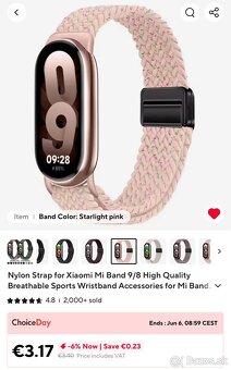 Xiaomi Smart Band 9 Mystic Rose - 4