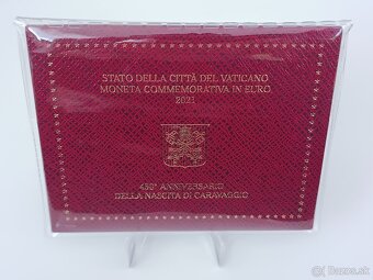 Vatikán 2021 Carravagio 2€, euro - 4