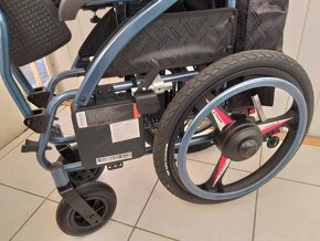 Elektrický invalidny vozik 46cm vaha 26kg do 110kg NOVY - 4