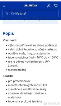 Montážna pena Allmedia Novapur - 4