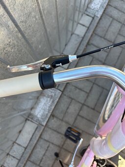 Dámsky retro bicykel KrossLe Grand Lille 28” ružovej farby - 4