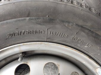 zimné kolesá 6x139,7 r16 Hyundai H1 pneumatiky 205/75 r16C - 4