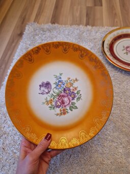 2x dekorativne porcelanove taniere - 4