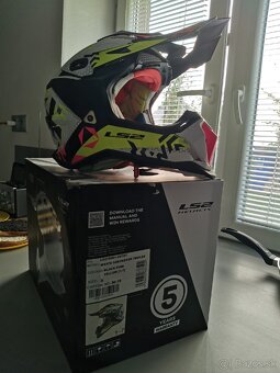 Motocross prilba S - 4