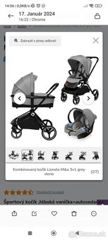 Kočík Lionelo mika 3v1 - 4