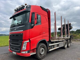 Volvo FH13 540 s hydraulickou rukou pro přepravu dřeva - 4