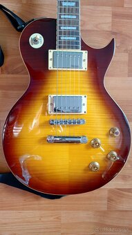 Elektricka gitara Vintage V100 Flame Iced Tea - 4