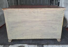 Stará drevená skrinka - 4