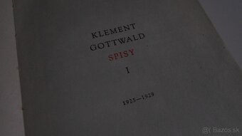 Kniha - "Klement Gottwald" - Spisy I - 4