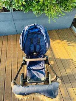Cybex priam rose gold, farba Midnight blue - 4