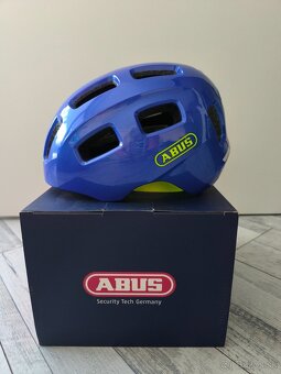 Detská prilba na bicykel ABUS Youn-I 2.0 sparkling blue - 4