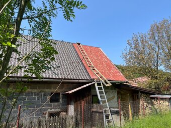 Oprava eternit,plechova strecha,lepenka na strechu - 4