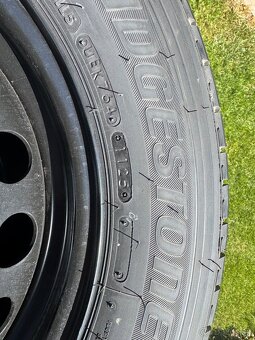 Predám letné Pneu Bridgestone Duravis 215/65 R 16C - 4