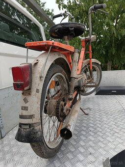 Moped Babetta 207 v nalezovom.stave. - 4